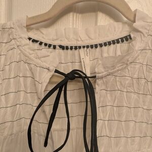 Anthropologie Babydoll Blouse